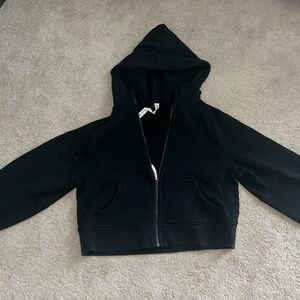 Lululemon Athletica Scuba Black Zip-Up Jacket